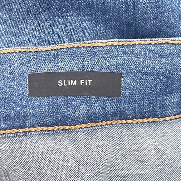 Judy Blue Jeans Womens Plus 22W Blue Distressed Slim Fit Stretchy Pockets - Picture 3 of 10